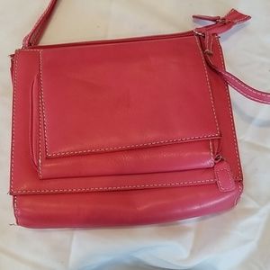 NWOT Mundi pink leather bag